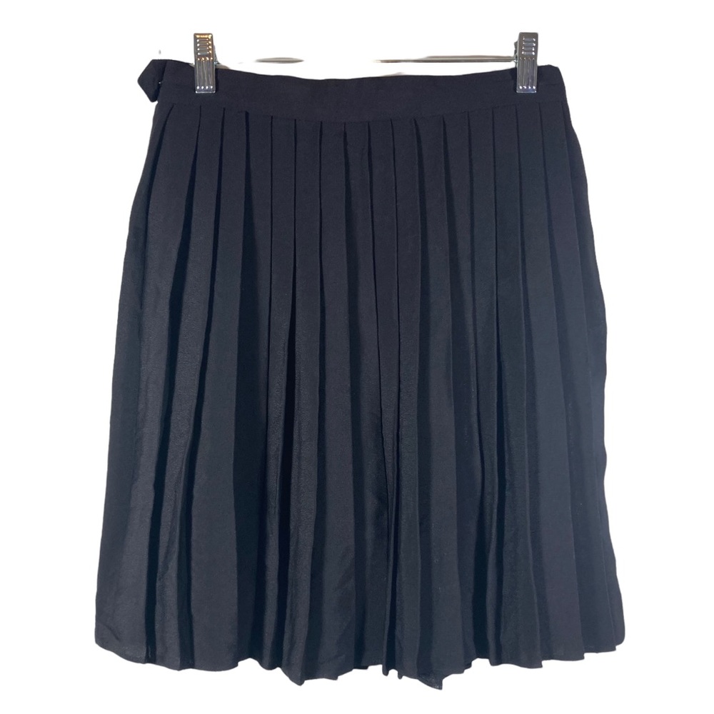 Vintage pleated tennis / tennis skirt. Black. Size 8